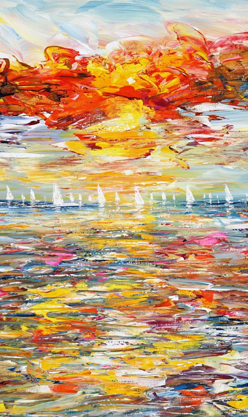 Seascape Sailing Impressions S 2 by Peter Nottrott
