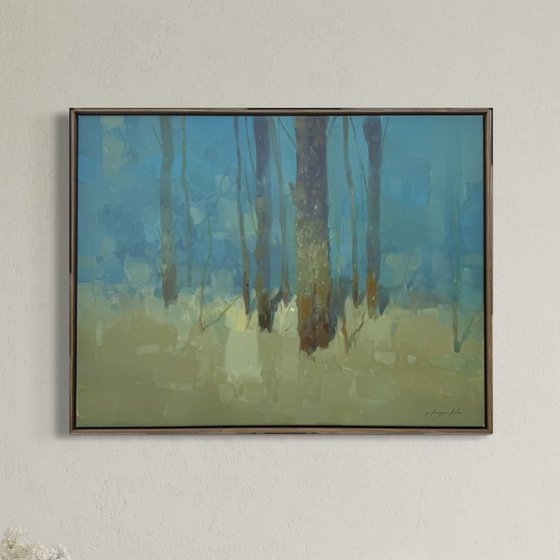 Trees in Turquoise