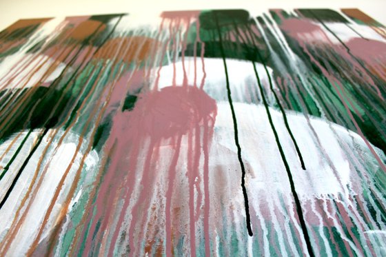 She sees waterlilies, ...