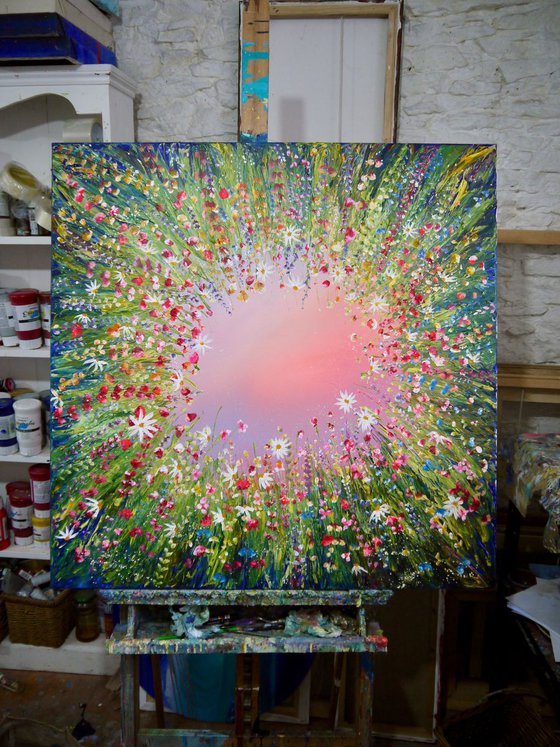 Morning glow (large painting)