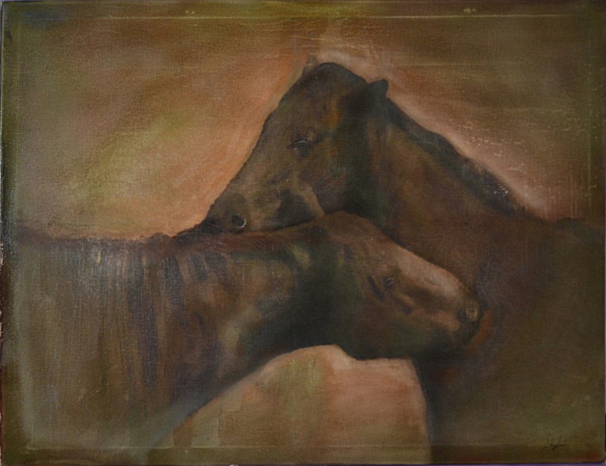 HORSES IN LOVE by ATTOMBRI ALESSANDRO