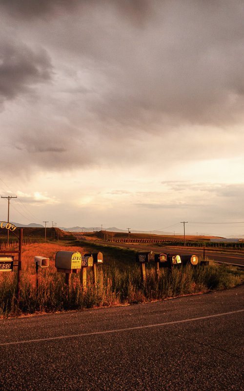 Ten mailboxes by Karim Carella