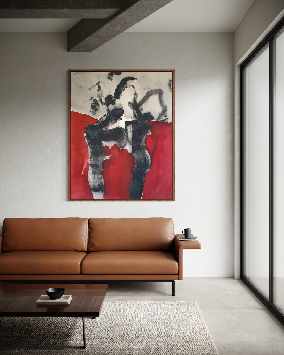 Red Ground By Evgenia Makarova, 31 X 39, Artwork For Sale On Artfinder