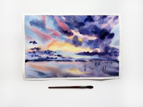 Seascape painting