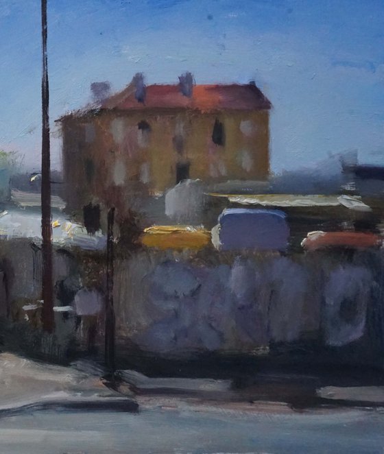 The quay at Vitry