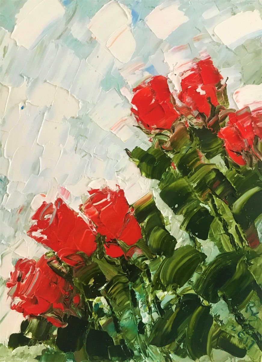 Floral-roses by Roman Sleptsuk