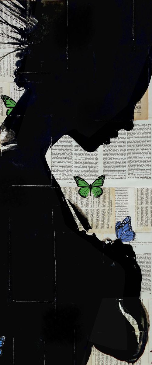 CYMBELINE and the BUTTERFLIES by Loui Jover