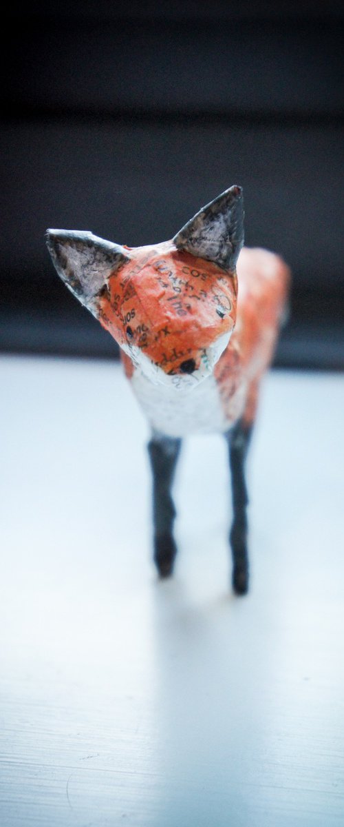 Fox Sculpture by Victoria Lucy Williams