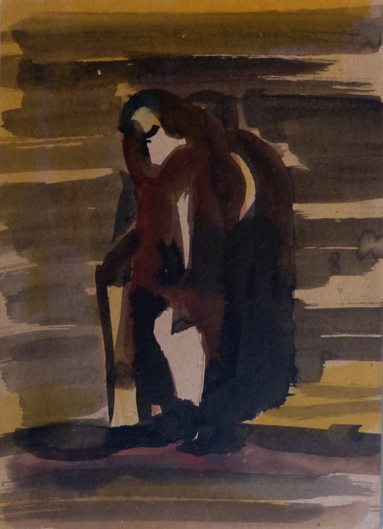 The Pilgrim, cardboard