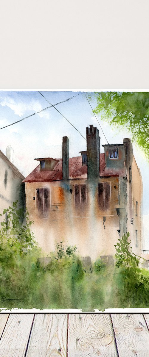 The old house (Split city in Croatia) by Olga Tchefranov (Shefranov)