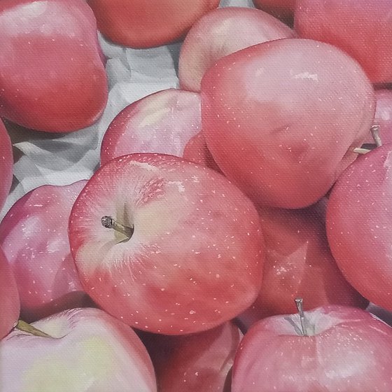 Pink Gala Apples