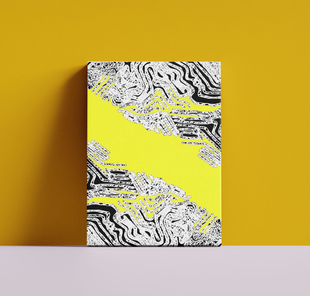 City Map Abstract Scene Digital Art by Jeff Kaguri Artfinder