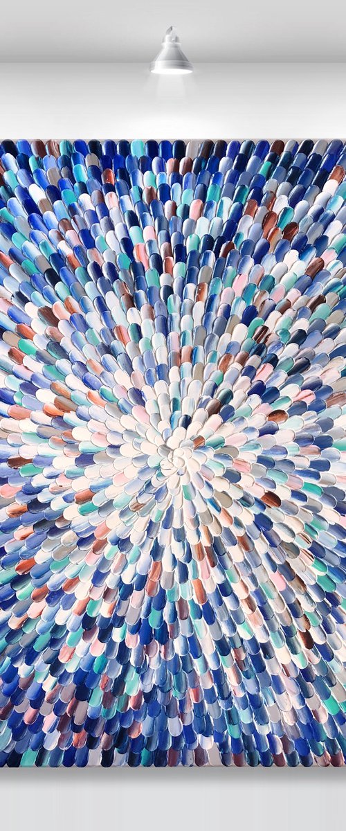 ‘Nix regina XIV' - 42x42" by Tatiana Georgieva