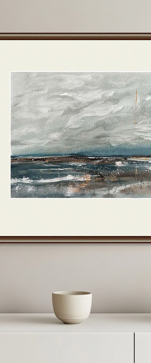 Tide Memories seascape by Tatiana Malinovscaia