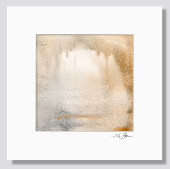 Dream Echoes 4 - Zen Abstract Painting by Kathy Morton Stanion