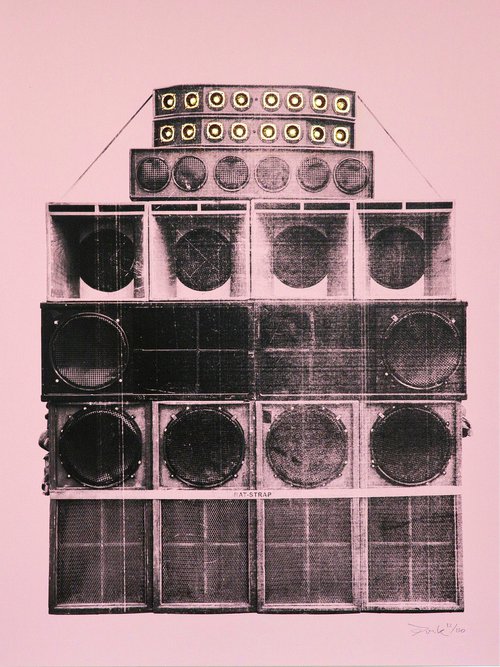 Sound System No.1 (Rose & Gold) by Donk