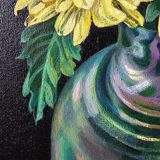 Rainbow Chrysanthemums