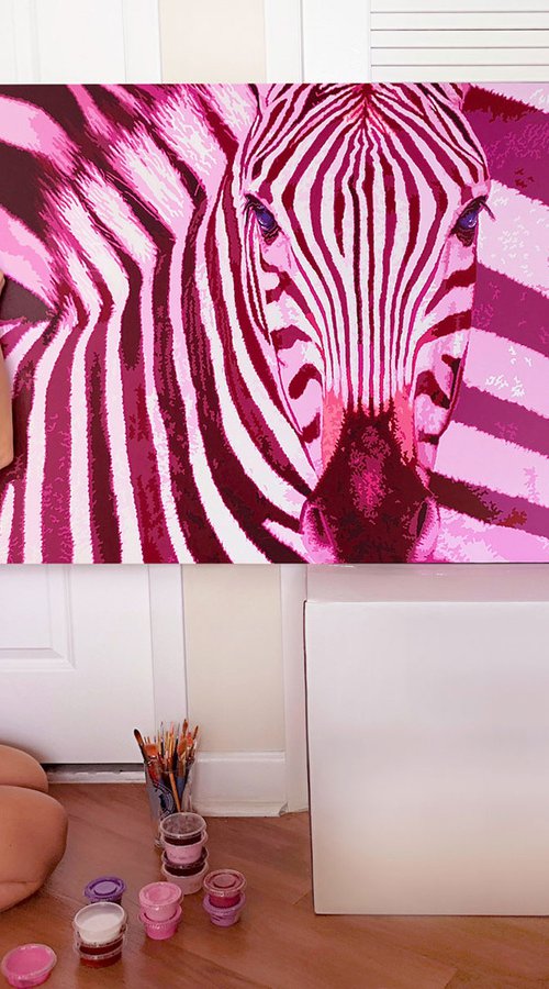 Pink Zebra by Sabrina Rupprecht
