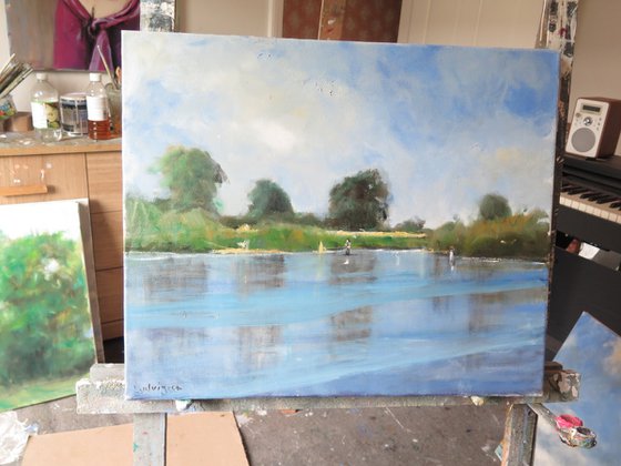 The River Ouse, Aug 27