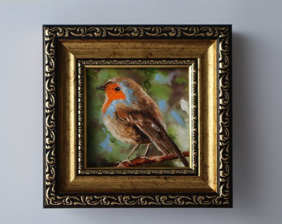 Robin Bird Painting