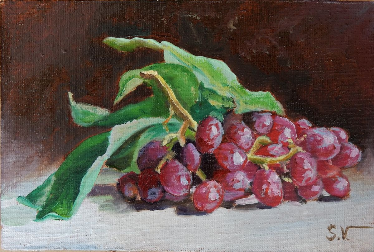 Grapes. Still life. by Vita Schagen