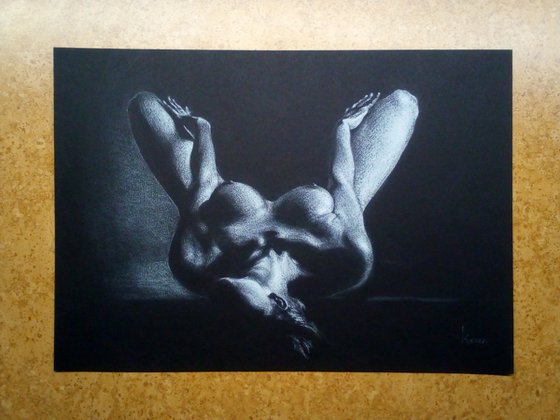 Nude noir #275 (29X21)cm