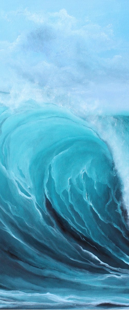 Wave #2 by Anastasiia Novitskaya