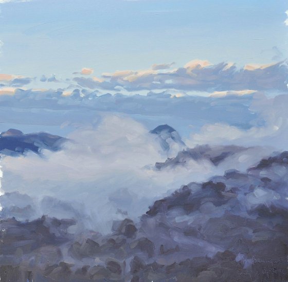 September 14, Roches de Mariol, morning mists