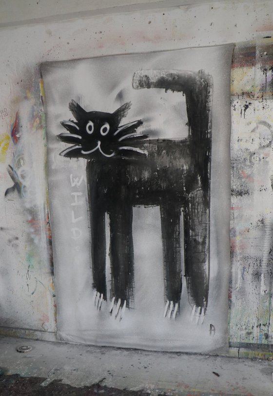 BLACK CAT 130x210cm