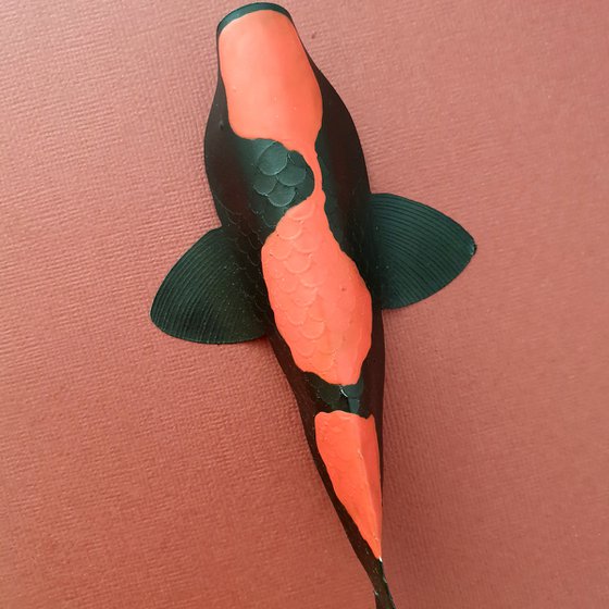 Black Karasu Koi