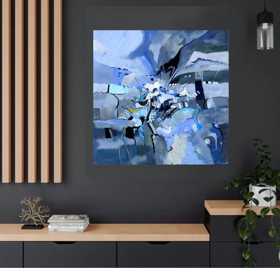 Deep in blue- 8823