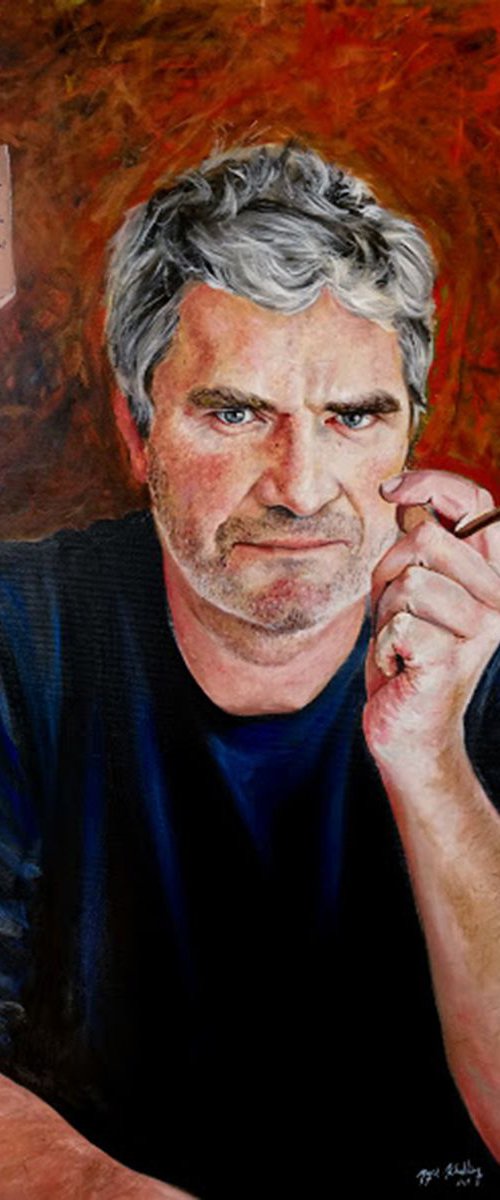 Portrait of a French Writer by Arion Majid Kediry