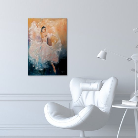 Dancer in white