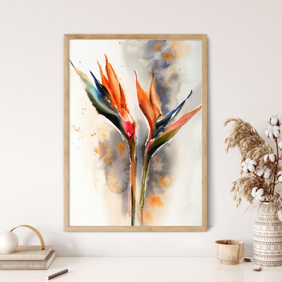 Bird of Paradise Florals