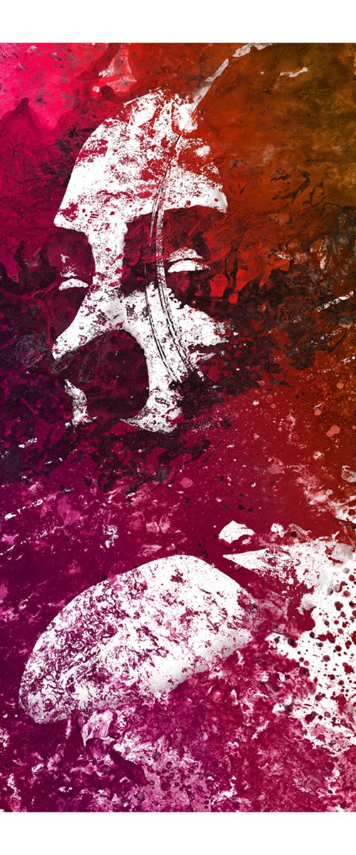 And Life Is Very Long magenta by Marco Paludet