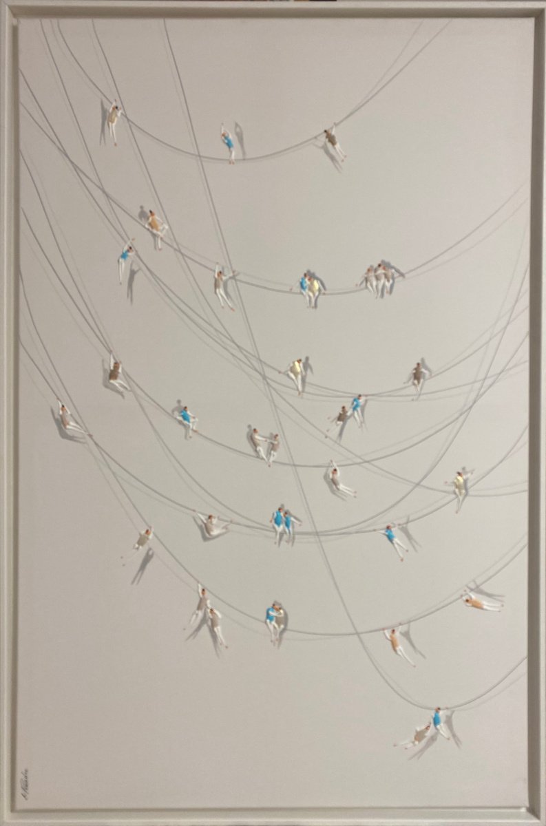 Action.3D Freedom People Family. Eka Peradze Art by Eka Peradze