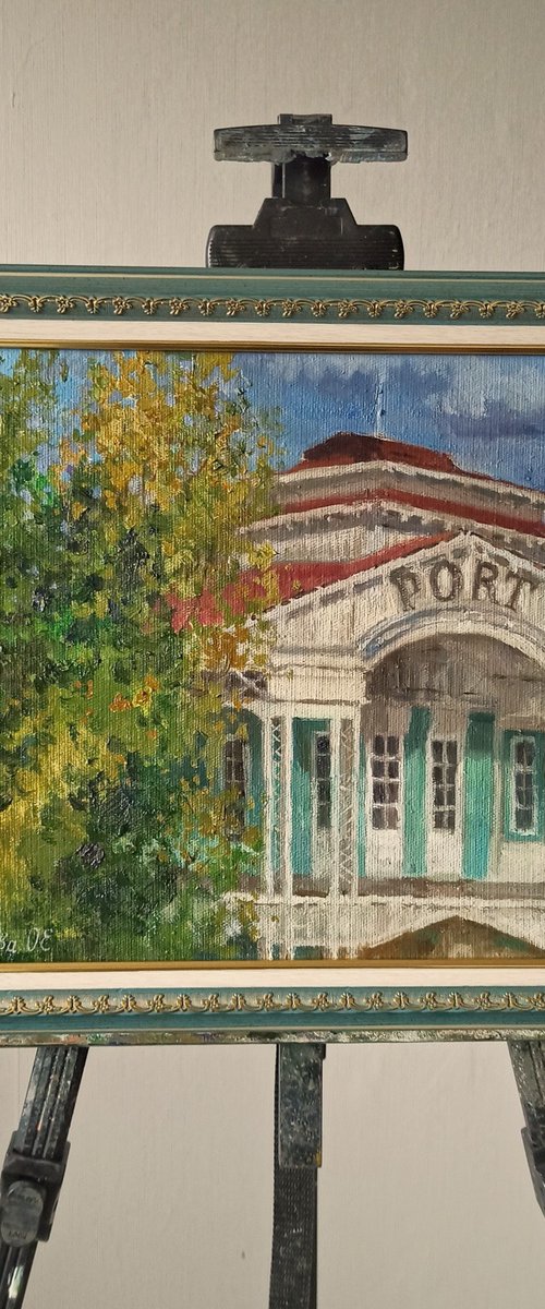 Old river port by Olga Goryunova