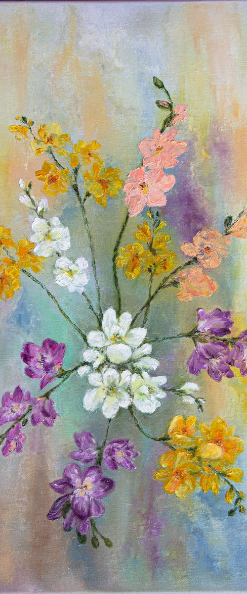 Rays of Freesia by Mila Moroko