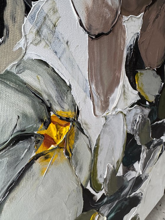 She Speaks in Petal Tones