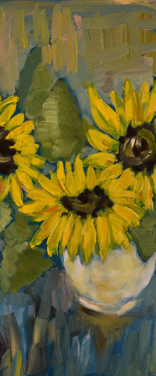 Sunflowers by Elena Zapassky