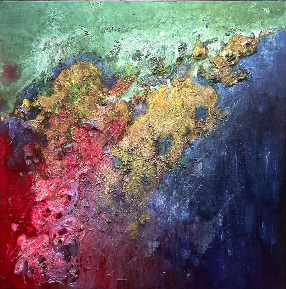 Symphonies Of The Big Space 2 By Vera Klimova, 31 X 31, Artwork For Sale On Artfinder