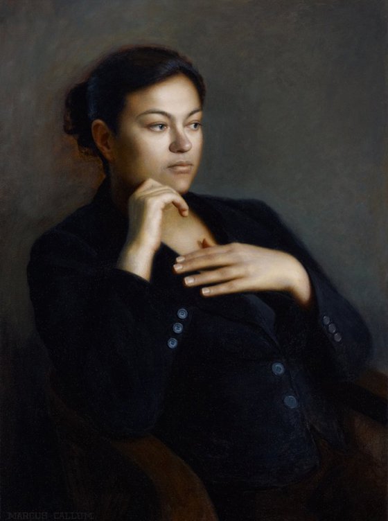Portrait of a Seated Woman