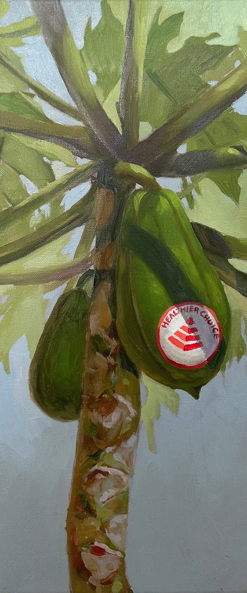 Papaya tree. Healthier choice by Anna Bogushevskaya