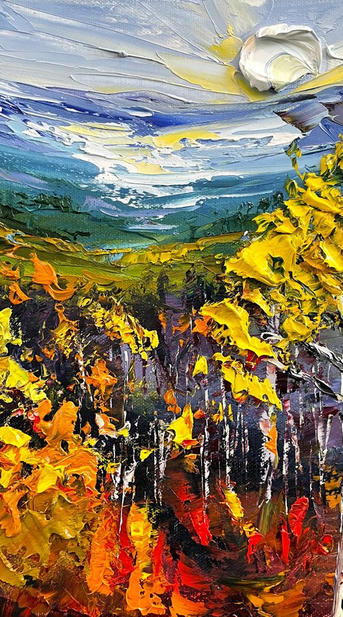 September Sunset by Lisa Elley