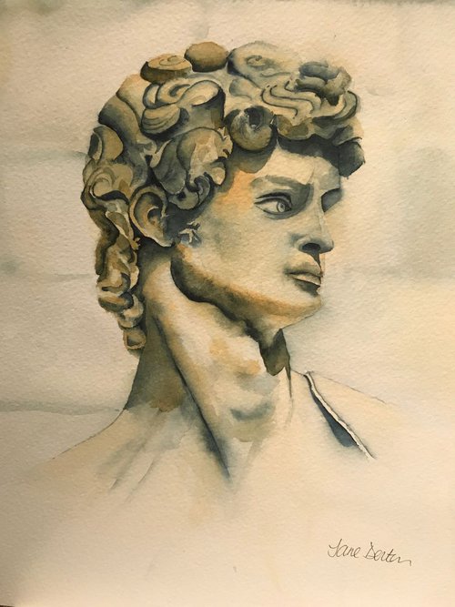 Michelangelo's 'David' by JANE  DENTON