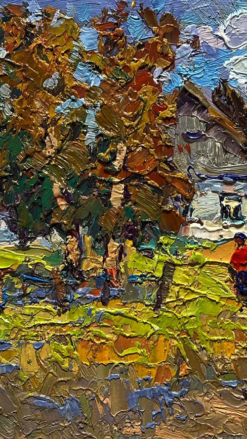 Sunny courtyard by Kalenyuk Alex