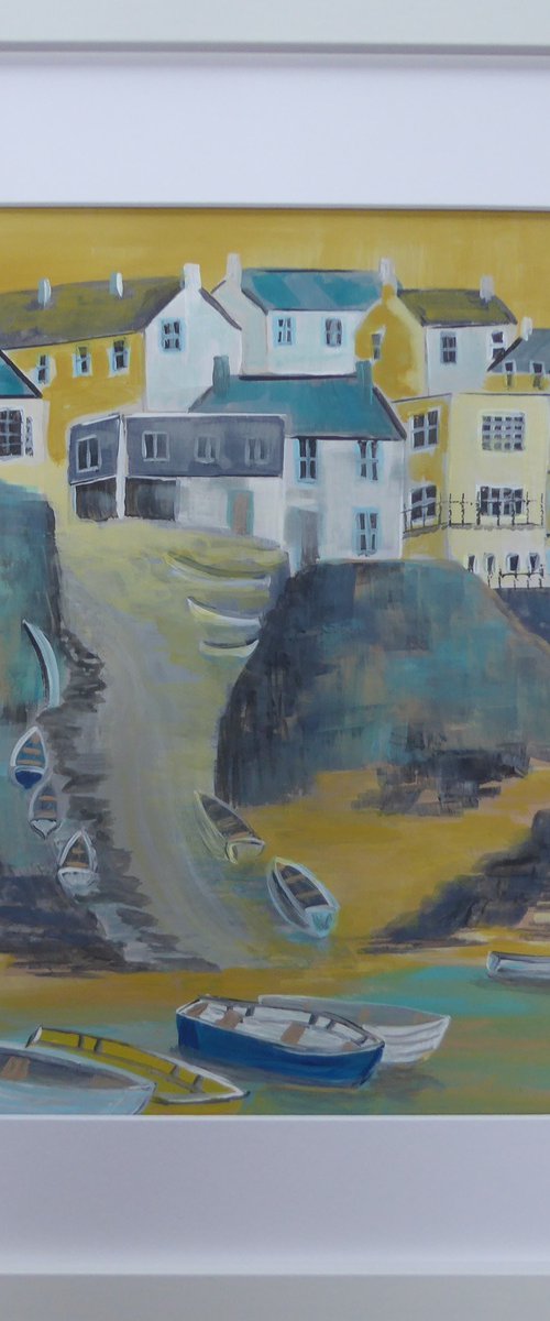 The Slip at Portscatho by Elaine Allender