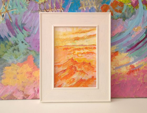 Tangerine Seascape