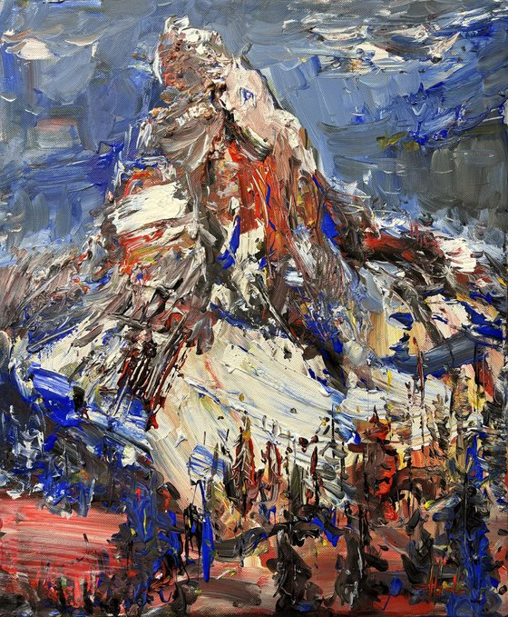 Matterhorn Abstract Cervino