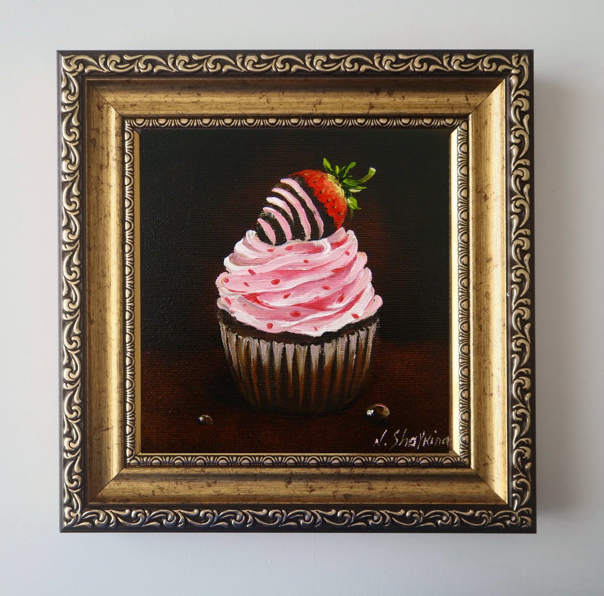 Little Cake Strawberry by Natalia Shaykina